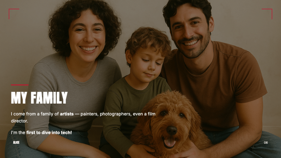 Magazine Style Personal Introduction - Free Template | Dokie