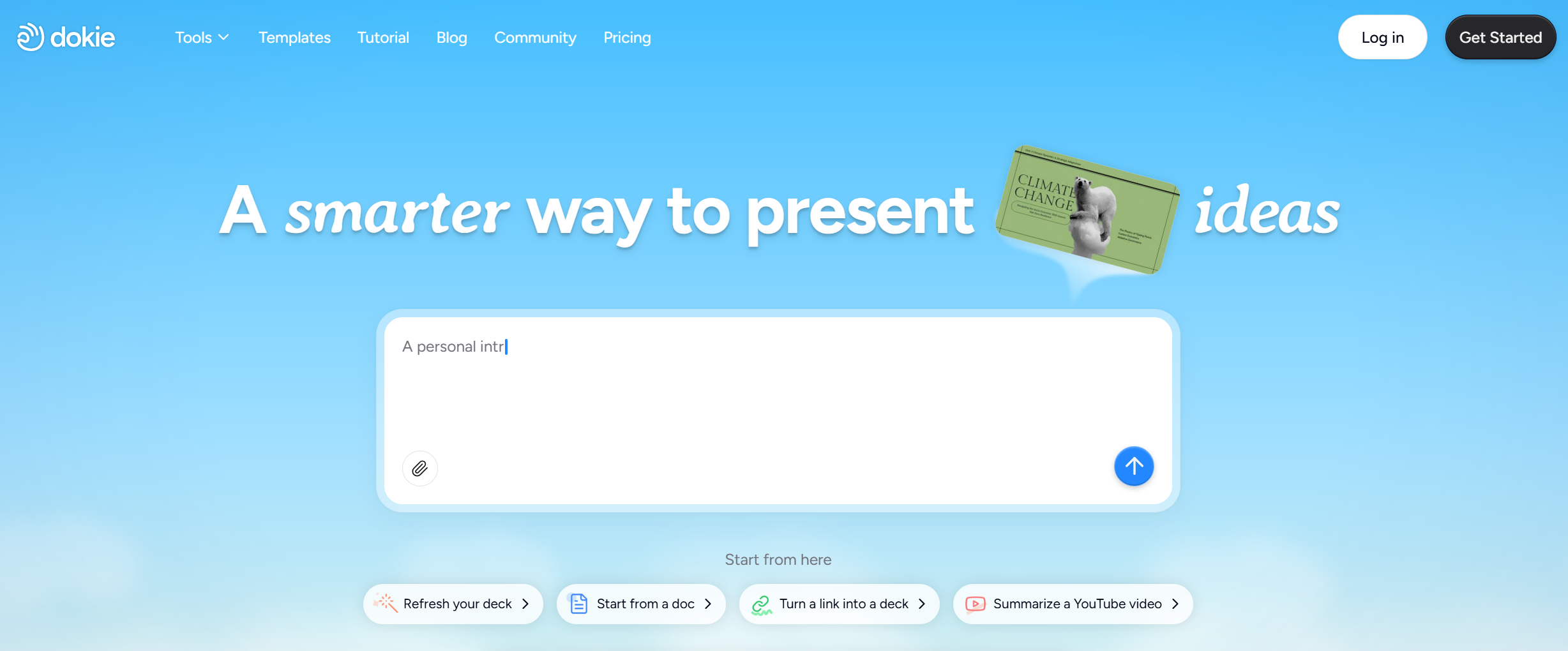 dokie ai homepage