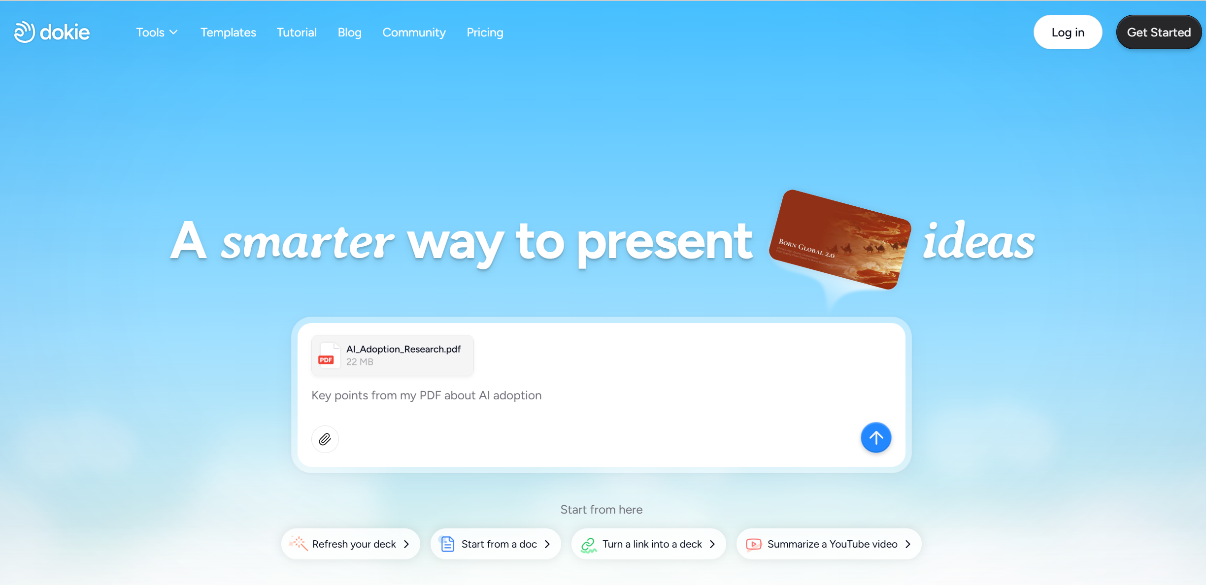 dokie ai homepage