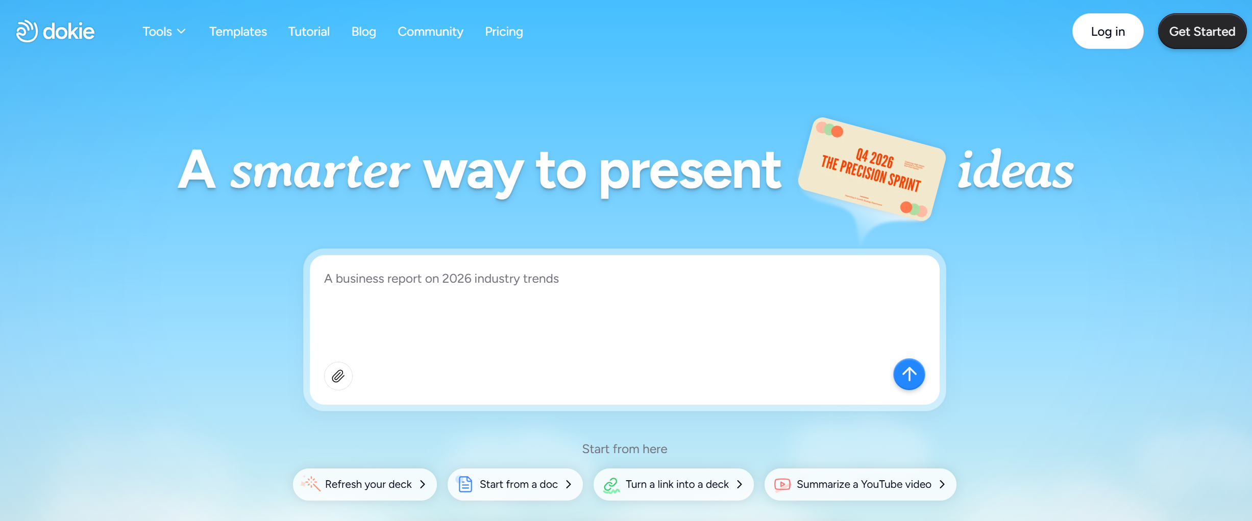 dokie ai homepage