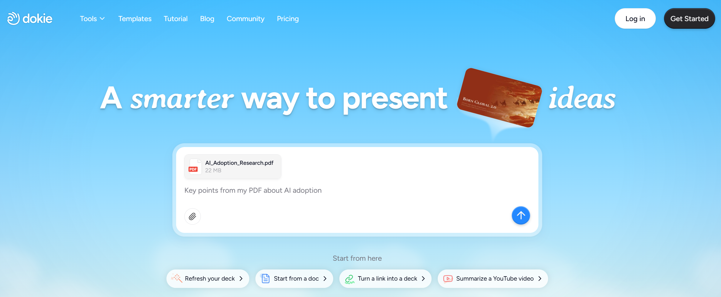 dokie ai homepage