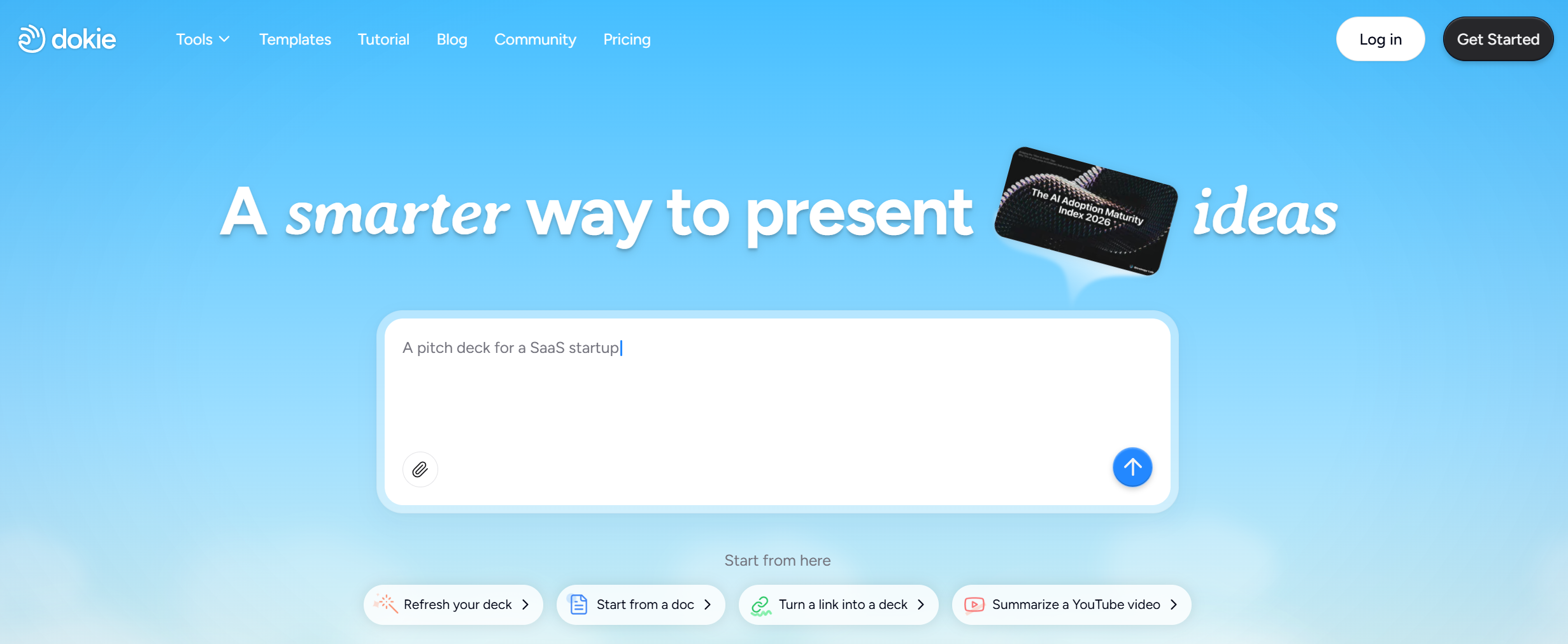 dokie ai homepage