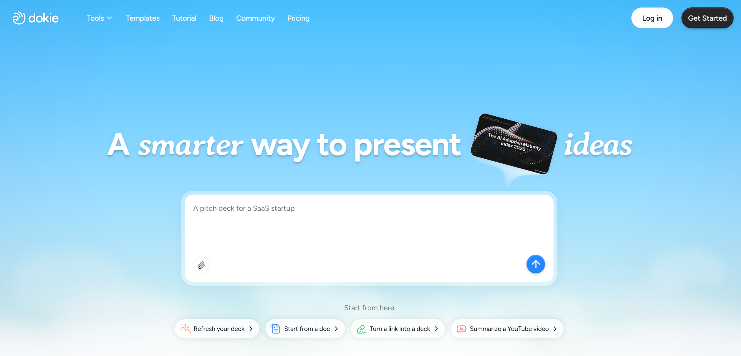 dokie ai homepage