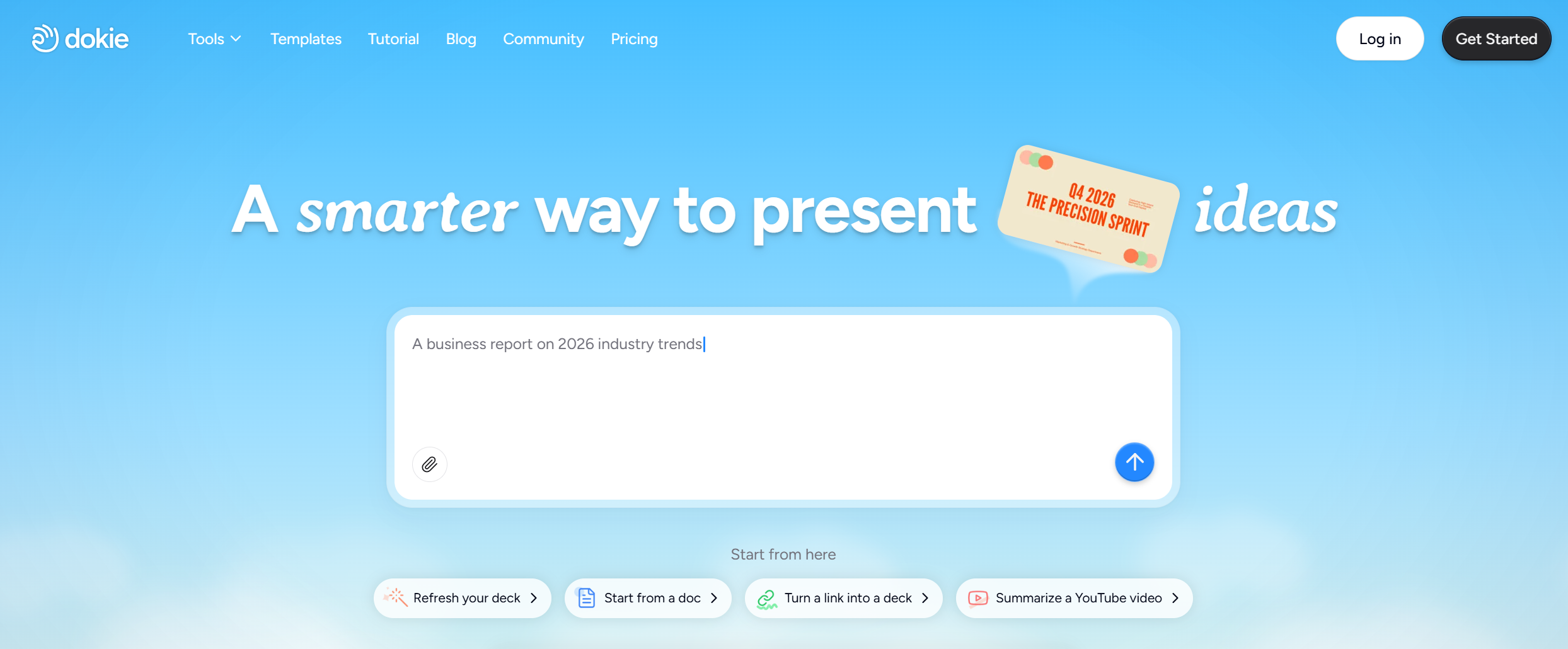 dokie ai homepage