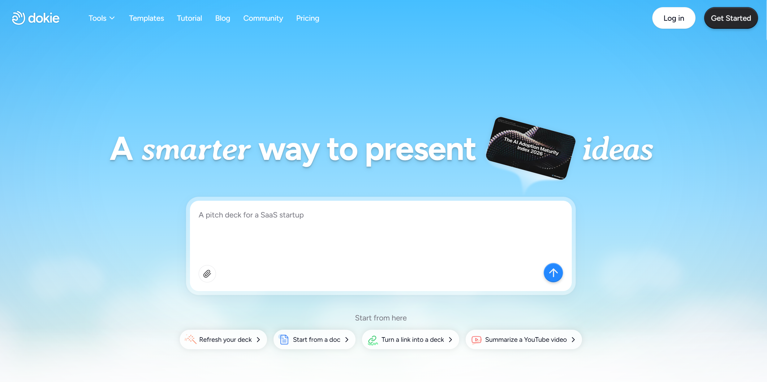 dokie ai homepage