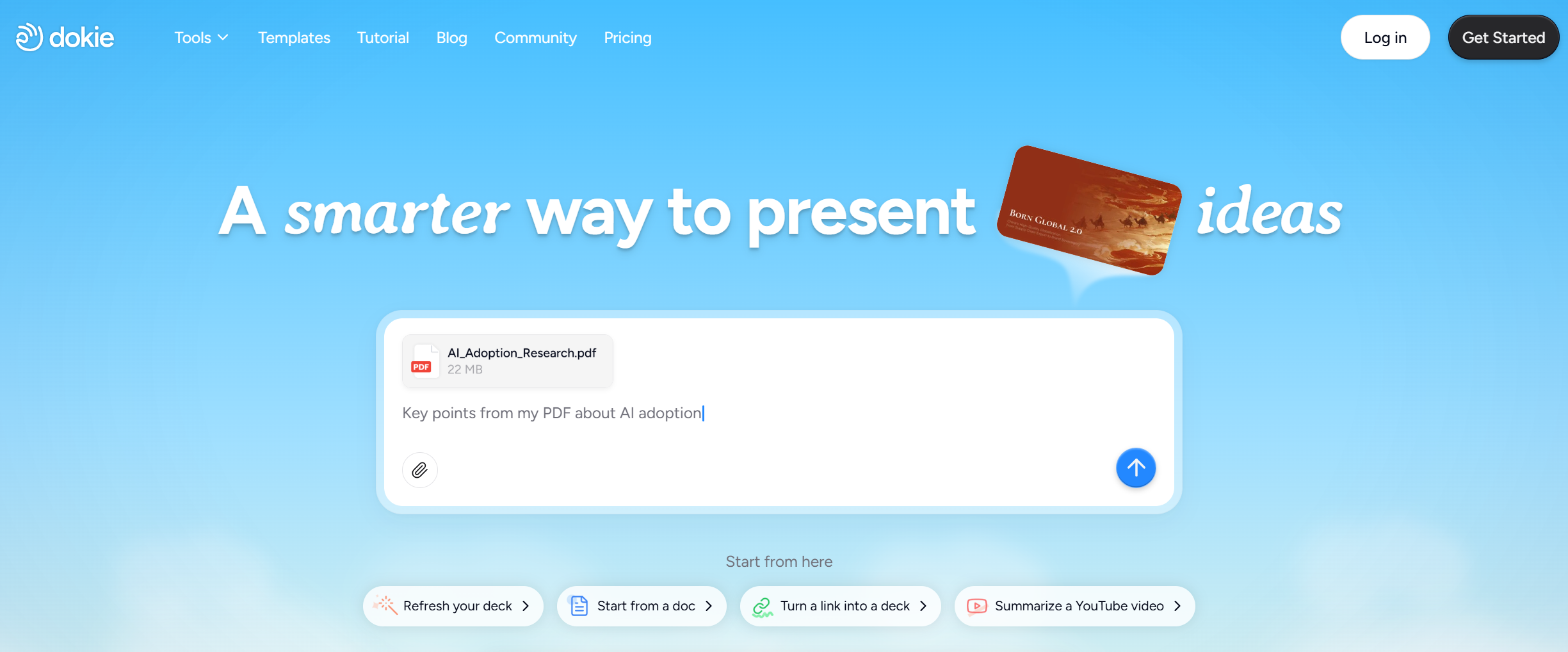 dokie ai homepage