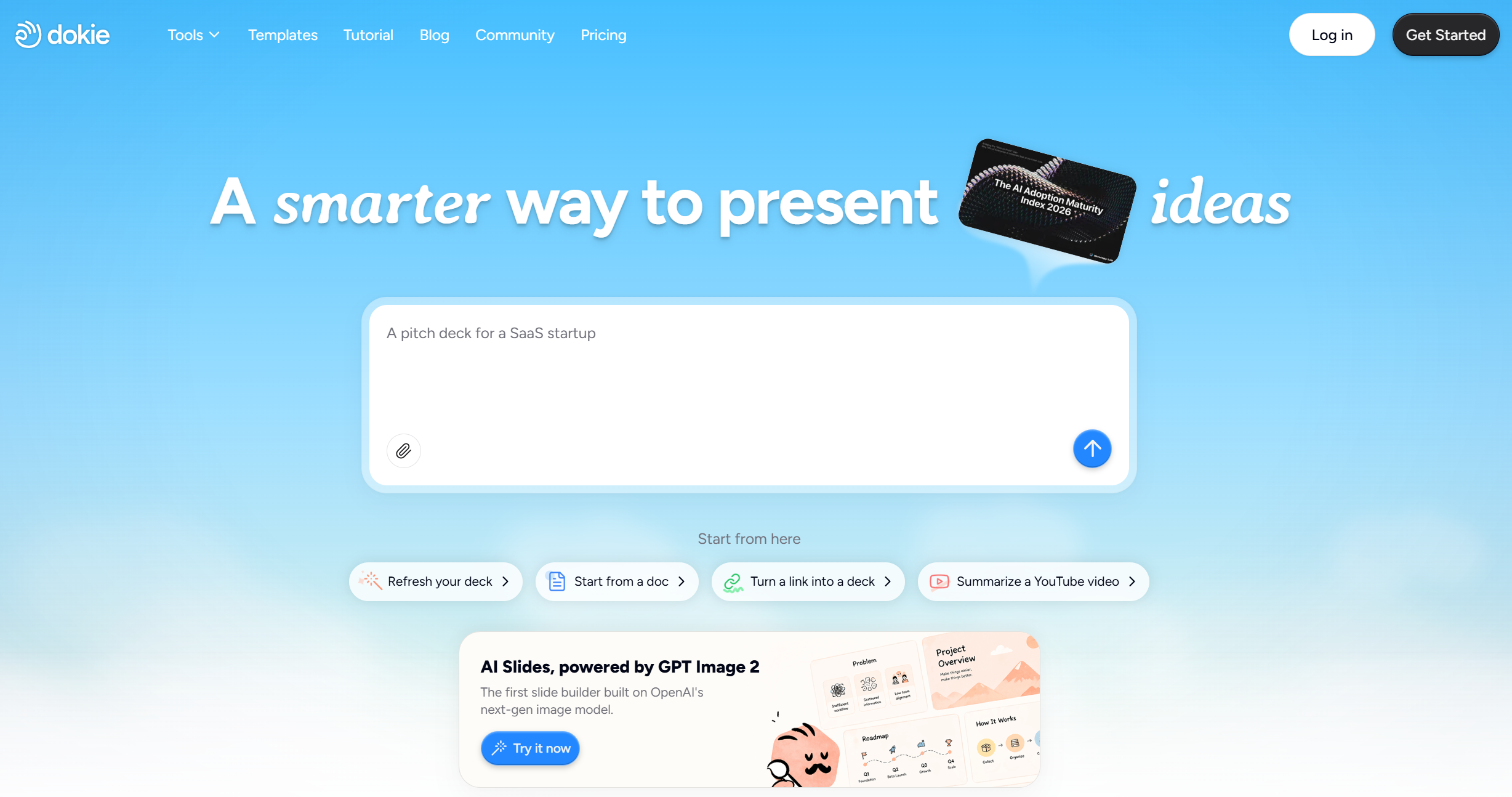 dokie ai homepage