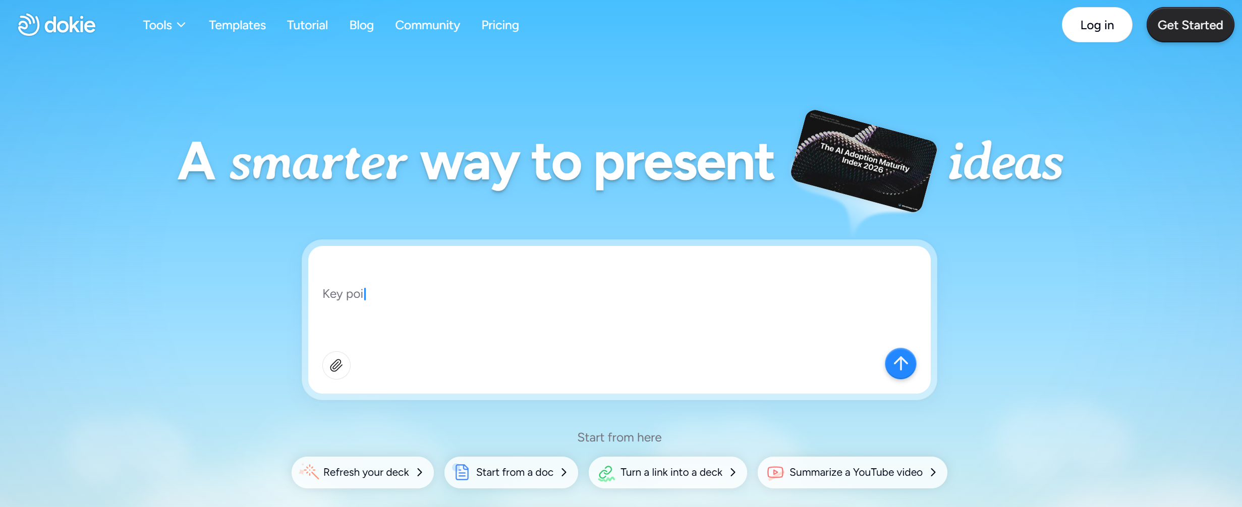 dokie ai homepage