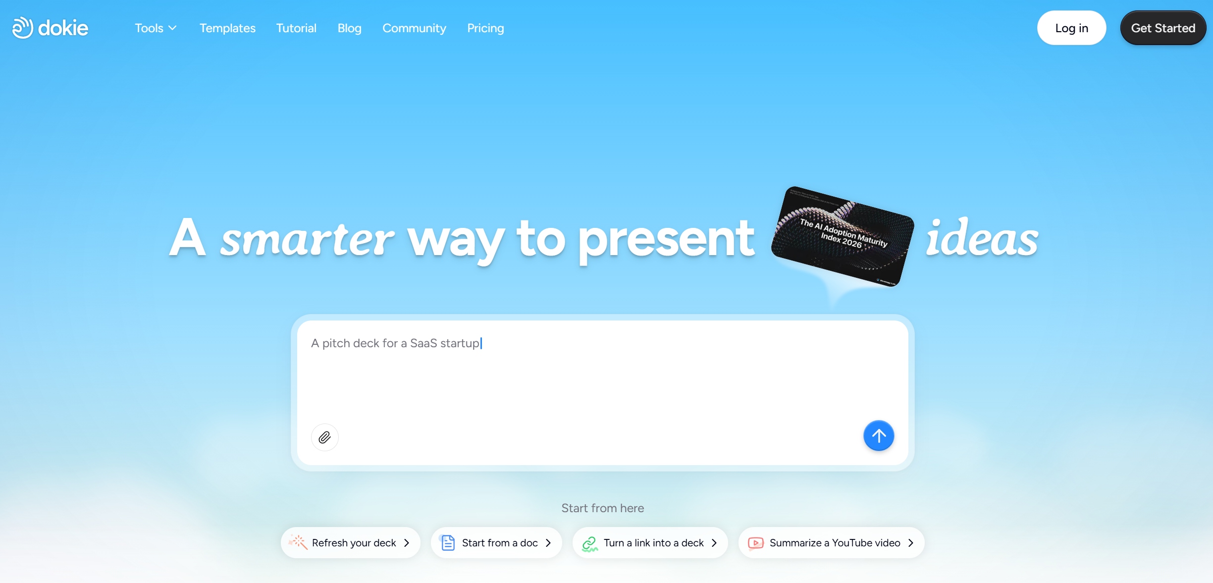 dokie ai homepage