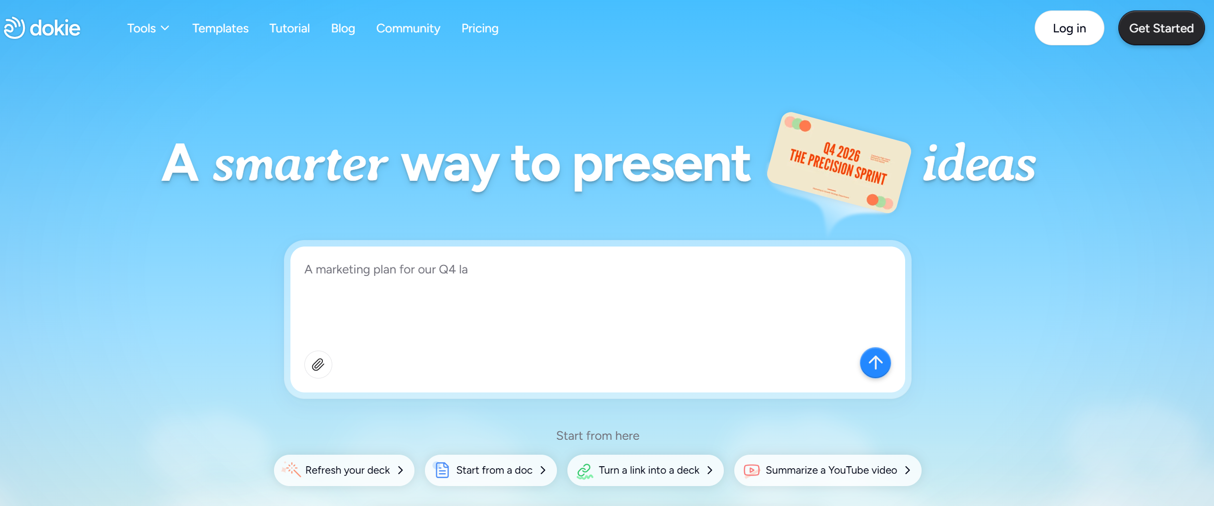 dokie ai homepage