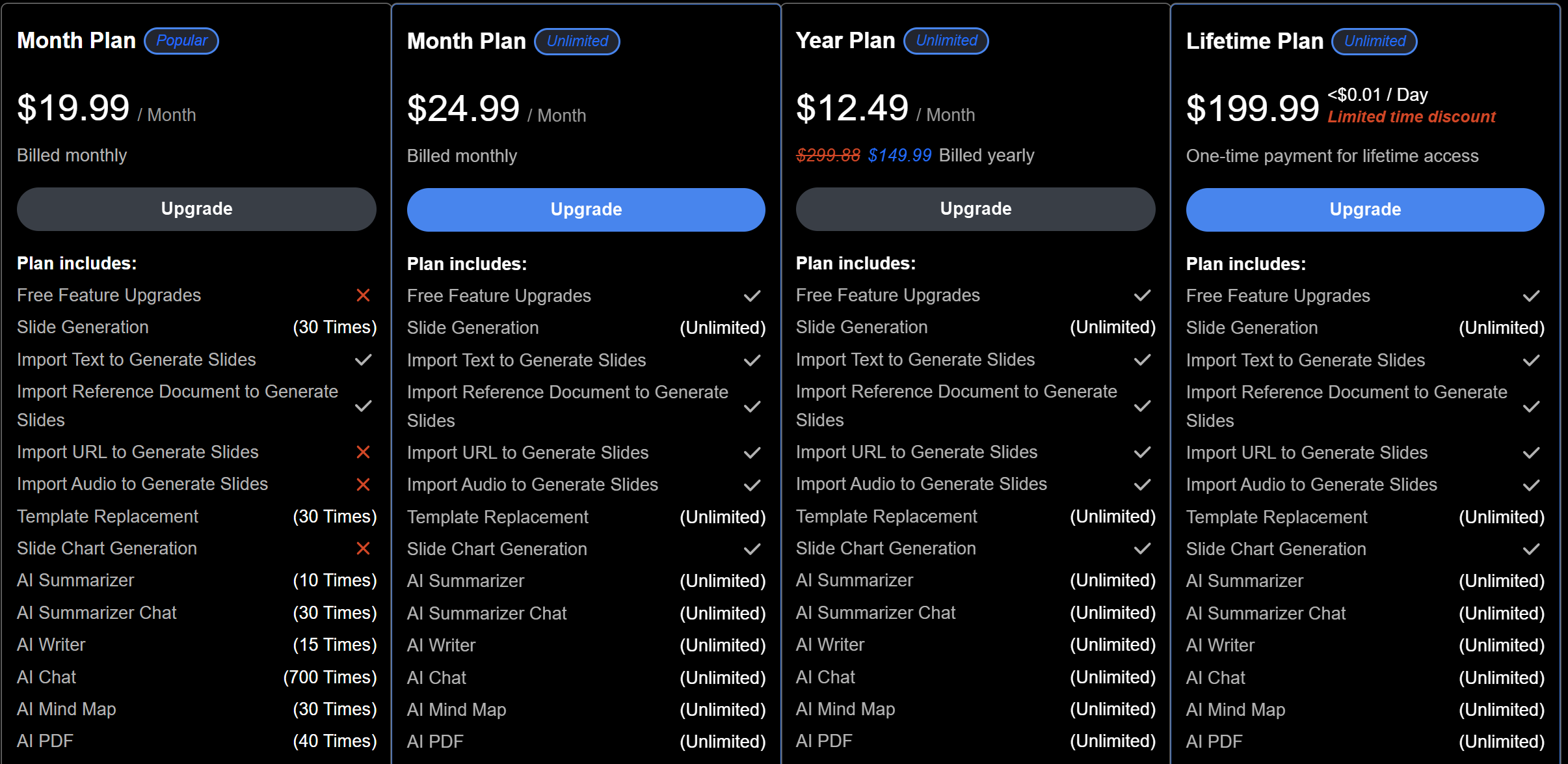 smallppt pricing page