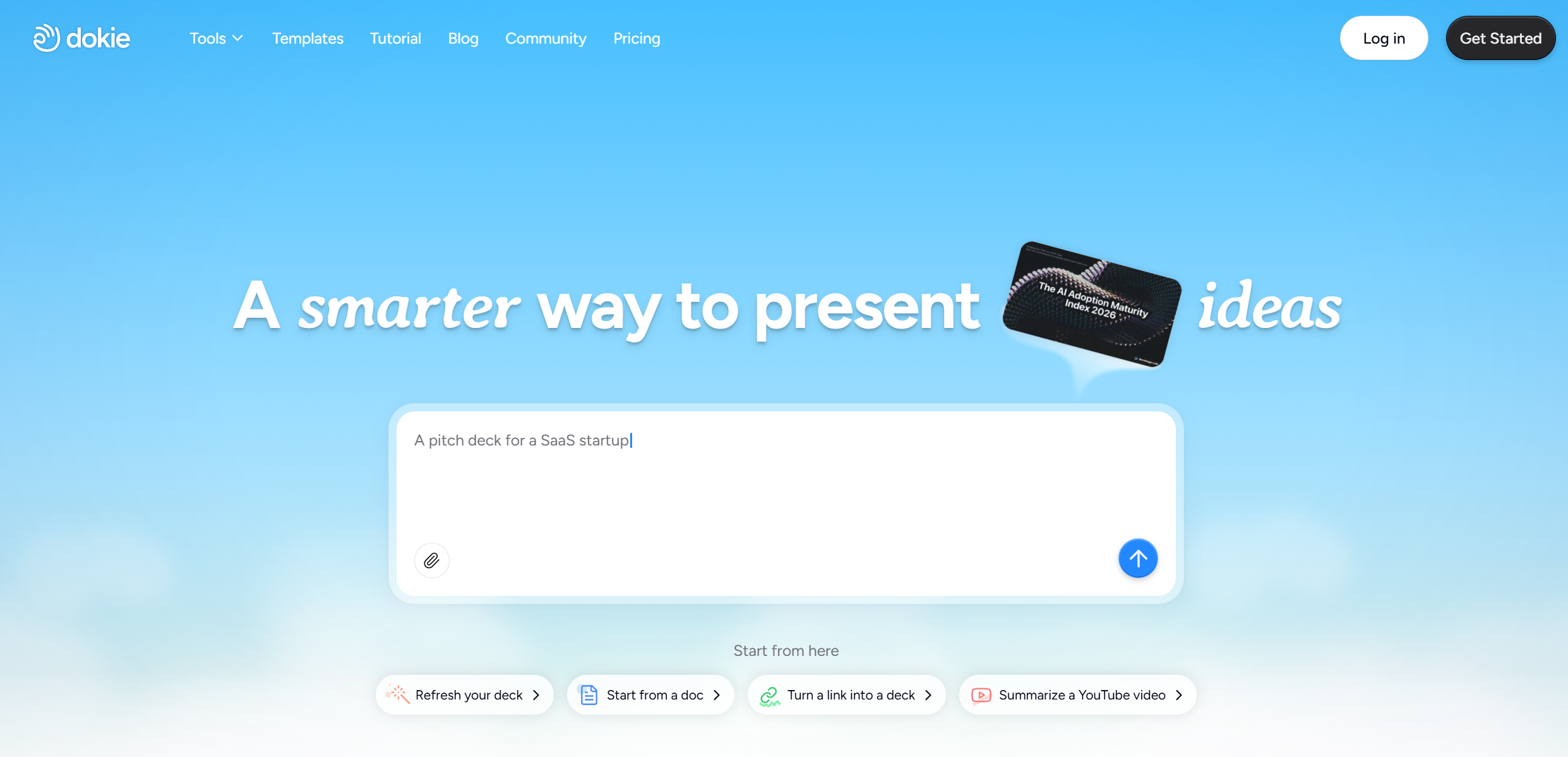 dokie ai homepage
