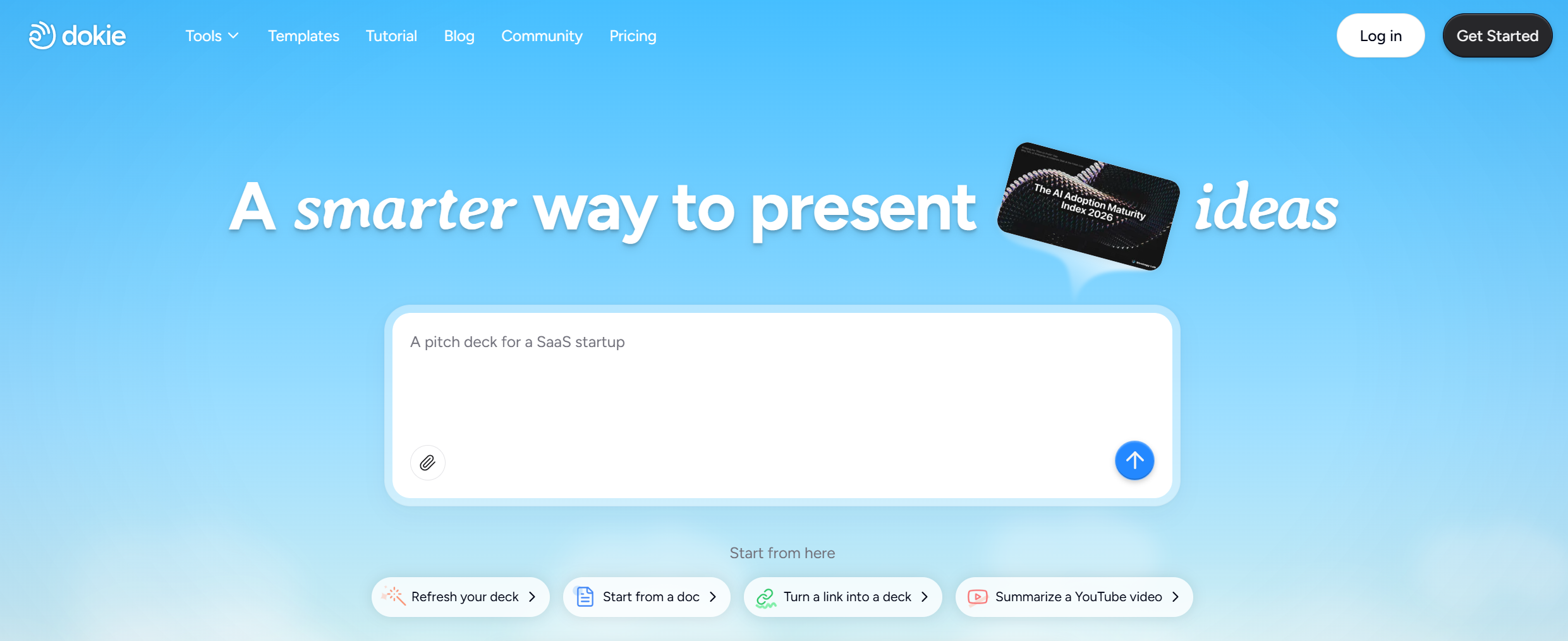 dokie ai homepage