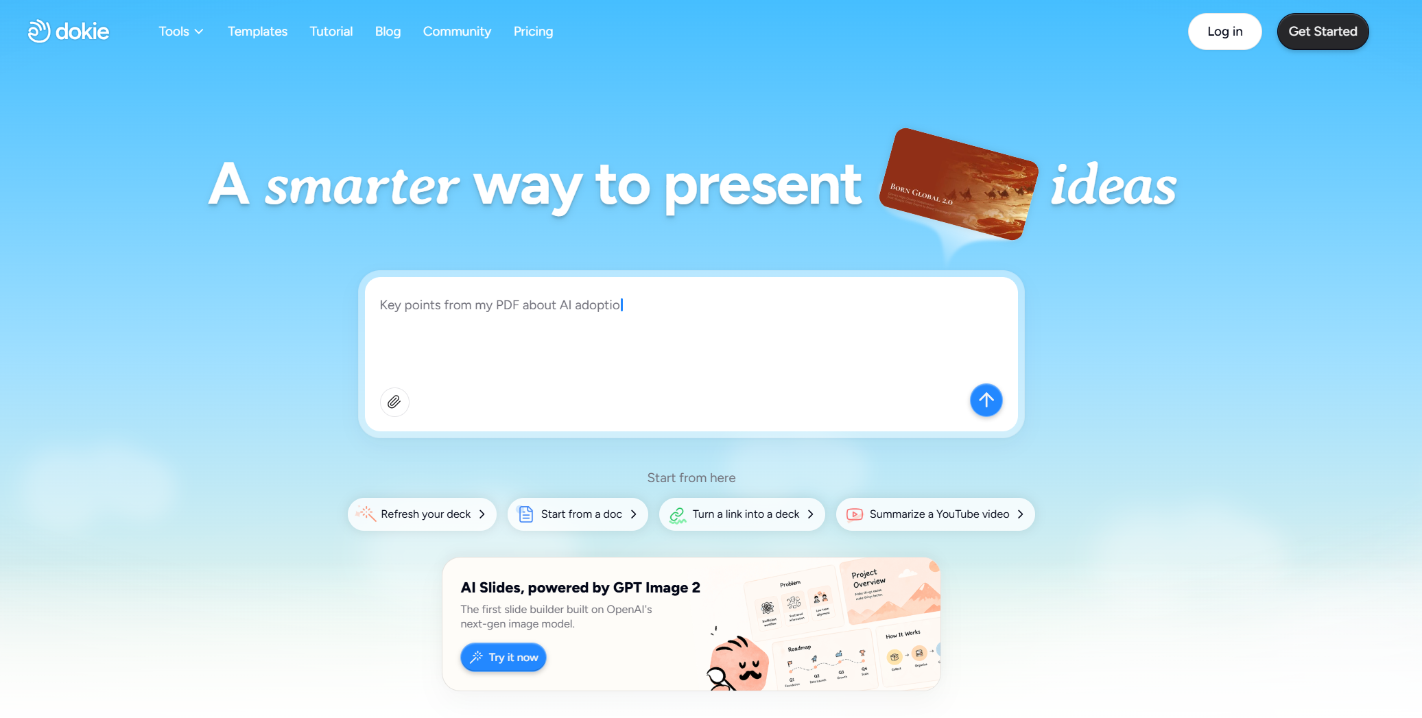 dokie ai homepage