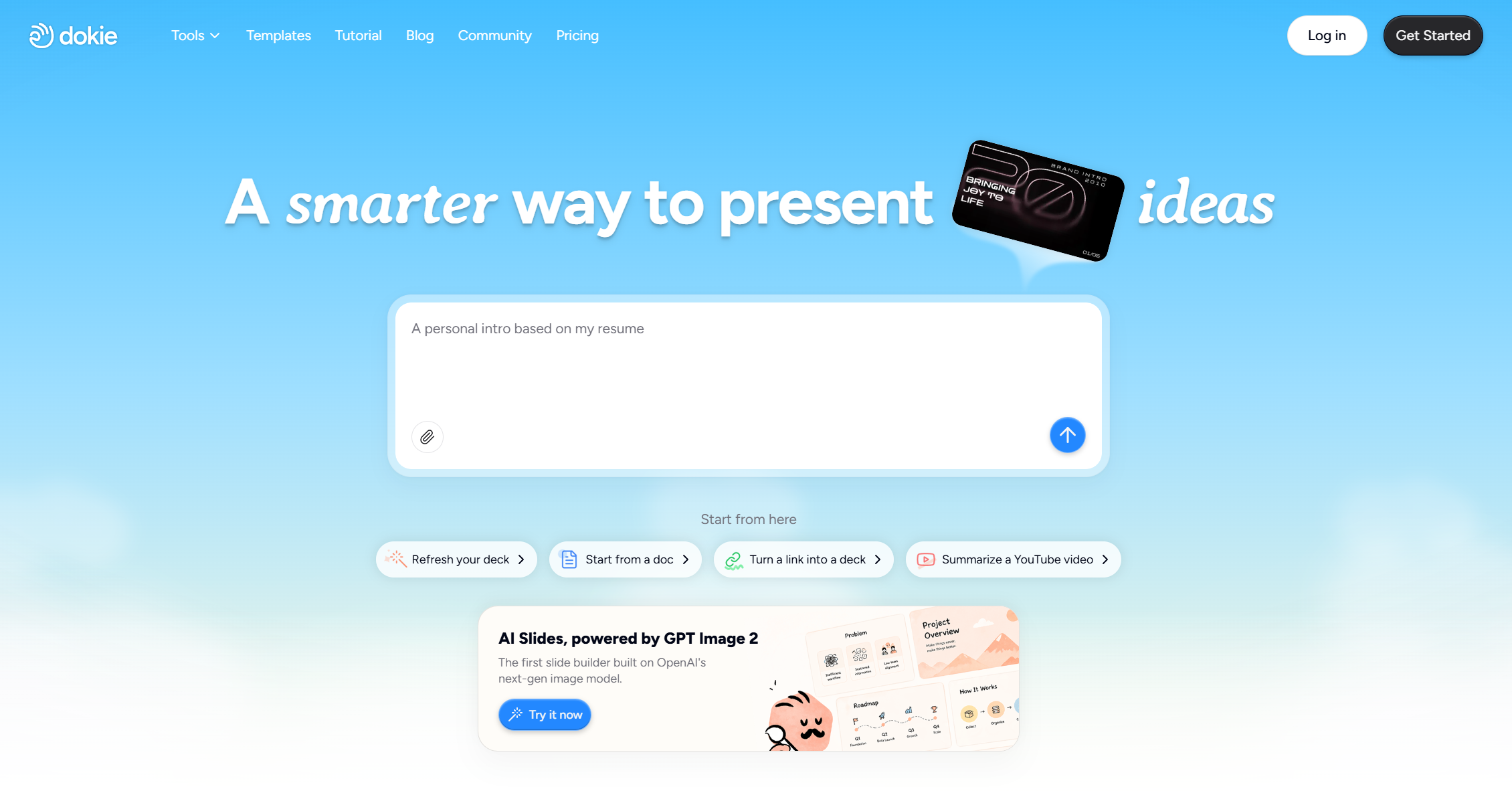 dokie ai homepage