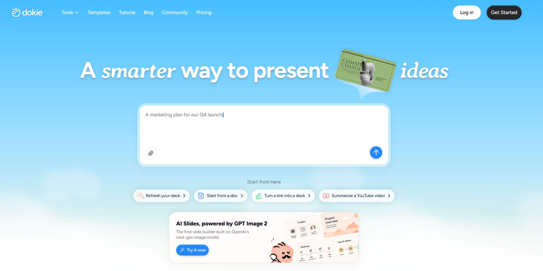 dokie ai homepage