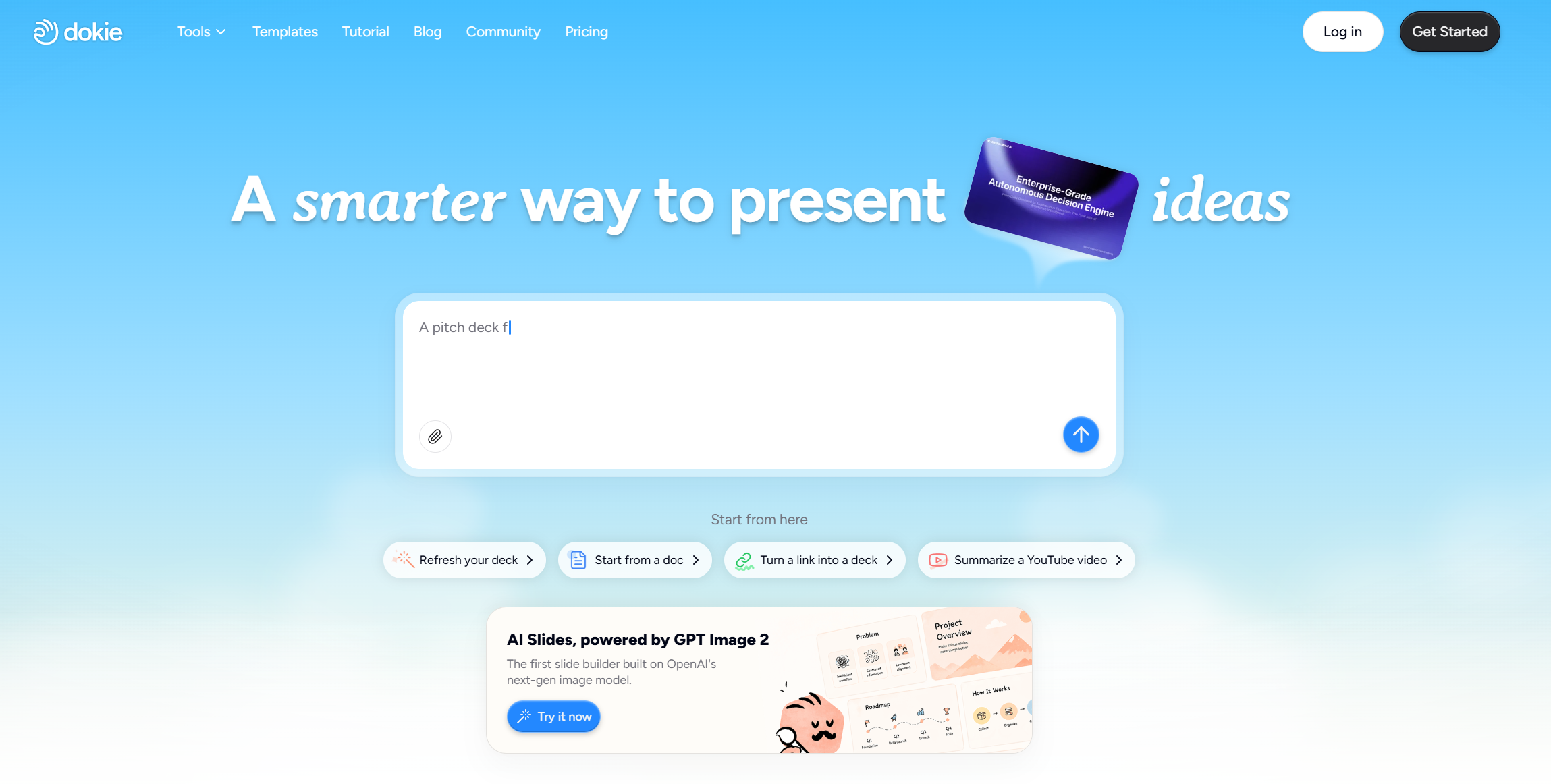 dokie ai homepage